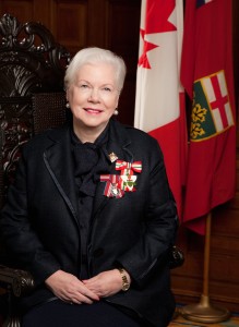 The Honourable Elizabeth Dowdeswell Lieutenant Governor of Ontario