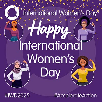 As members of CFUW we are called to: Accelerate Action for Women's Equality